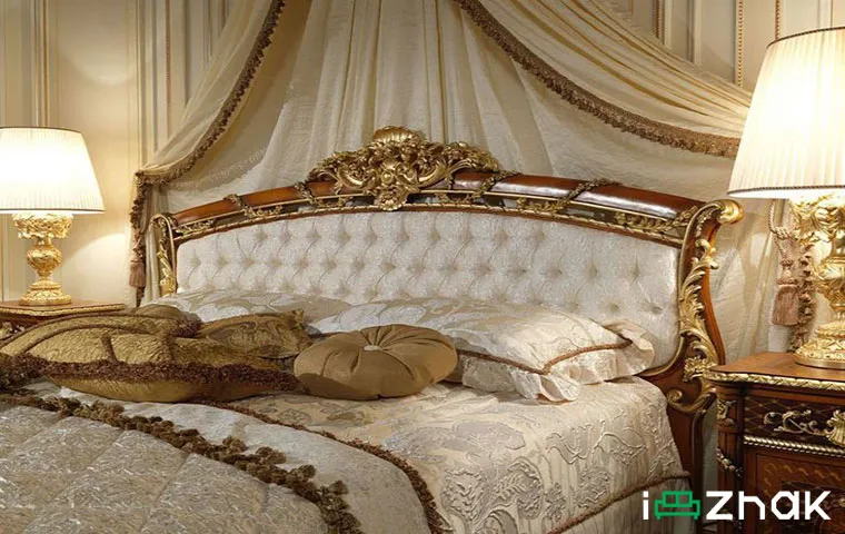 جزئیات طراحی در سبک سرویس خواب کلاسیک