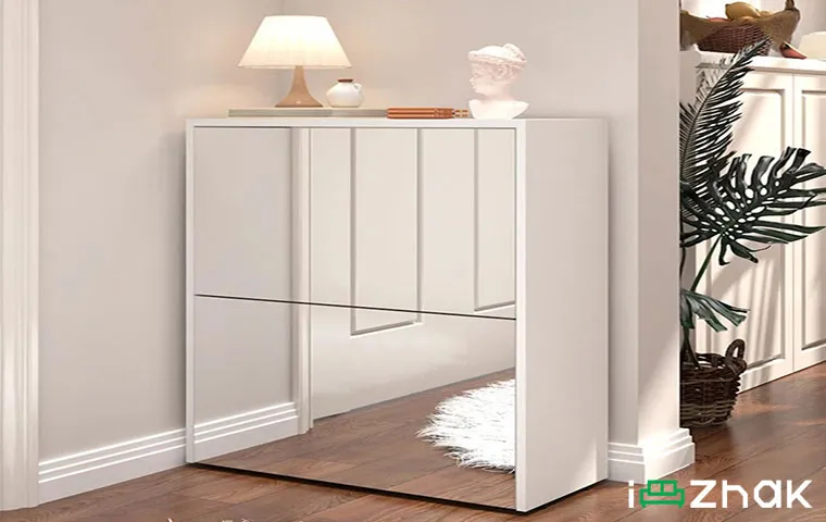 جاکفشی کنسولی با آینه